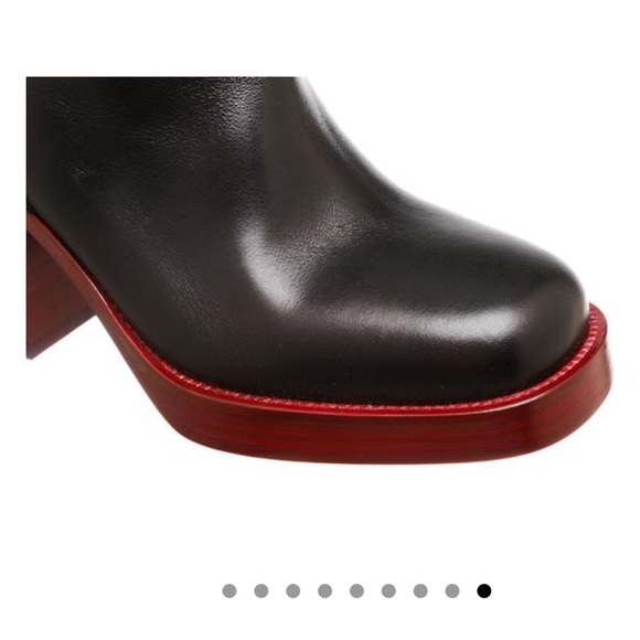 🎉HP🎉 New! Dior Black Tall Striped Boots - Picture 5 of 9